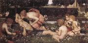 John William Waterhouse The Awakening of Adonis Spain oil painting artist